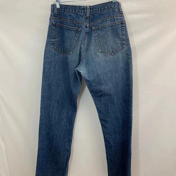 J‎ Crew Mens Jeans 30 Straight Leg Cotton Blue Inseam 30 Blue Medium Wash Casual - Picture 3 of 8